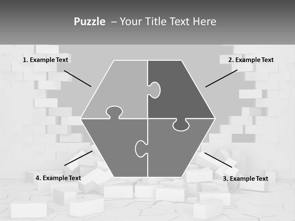 Black Raze Break PowerPoint Template