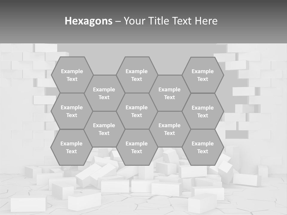 Black Raze Break PowerPoint Template