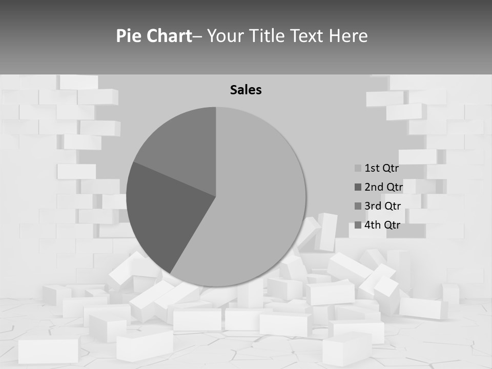 Black Raze Break PowerPoint Template