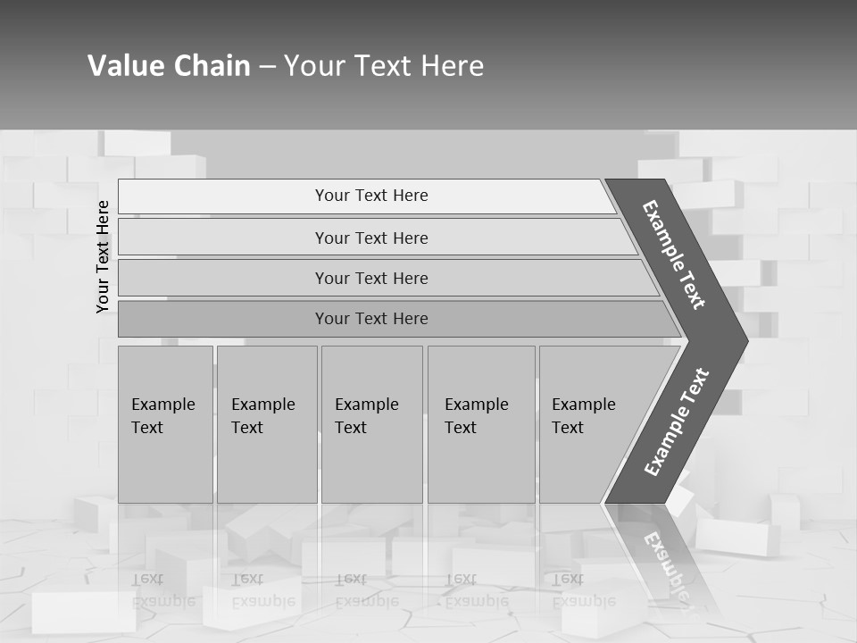 Black Raze Break PowerPoint Template