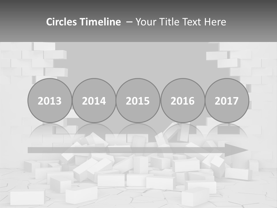 Black Raze Break PowerPoint Template