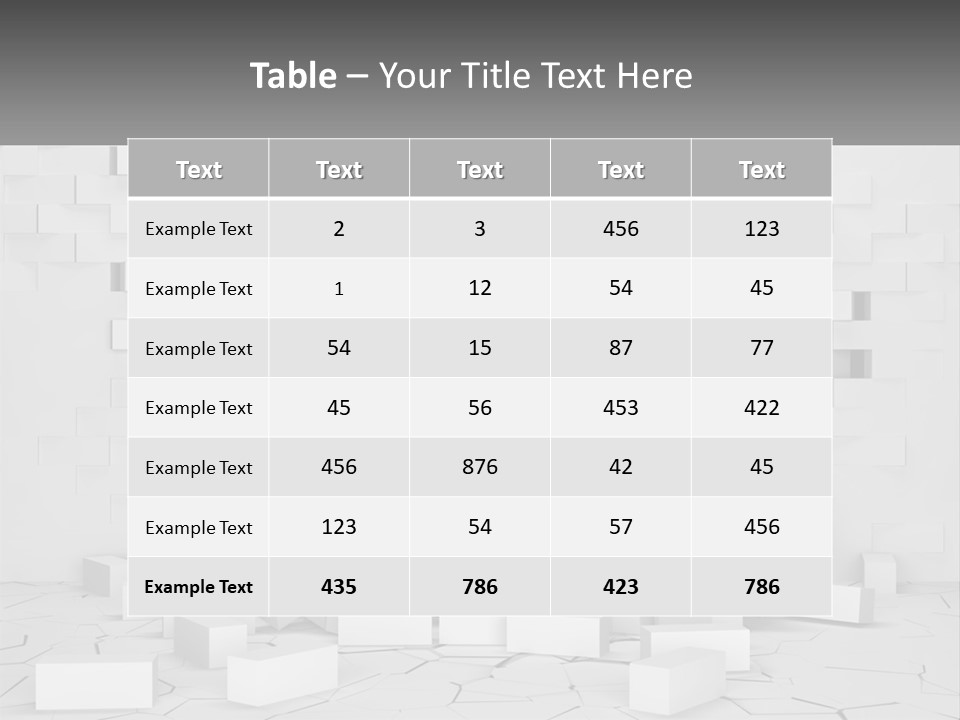 Black Raze Break PowerPoint Template