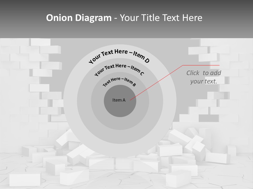 Black Raze Break PowerPoint Template