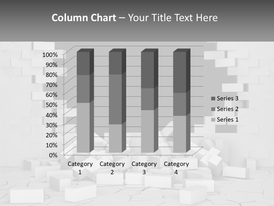 Black Raze Break PowerPoint Template