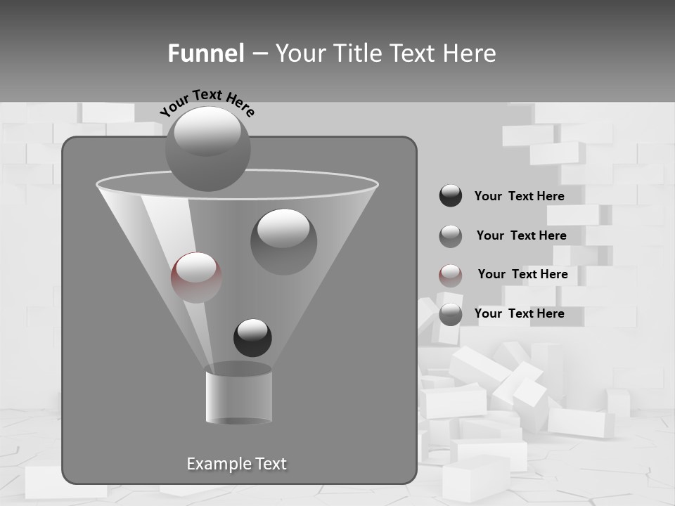 Black Raze Break PowerPoint Template