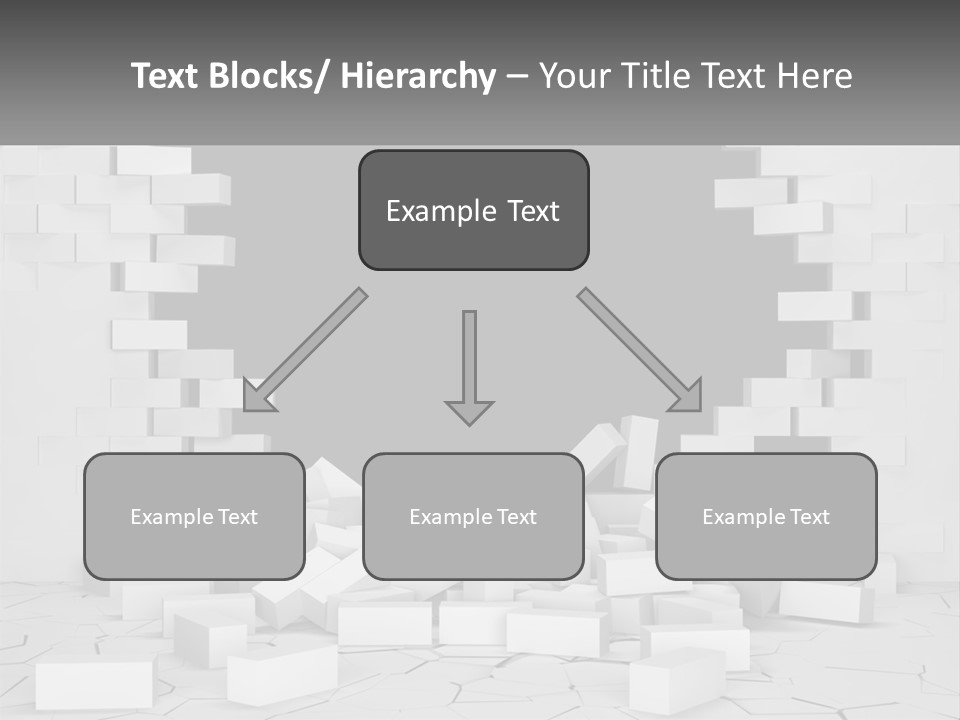 Black Raze Break PowerPoint Template