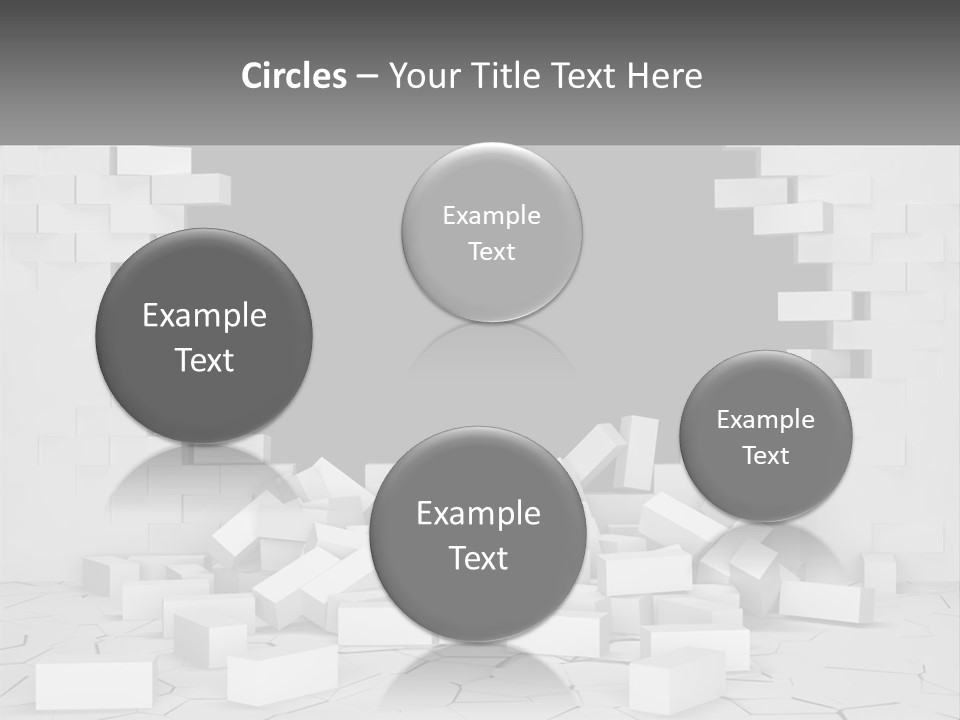 Black Raze Break PowerPoint Template