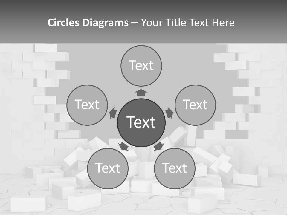 Black Raze Break PowerPoint Template