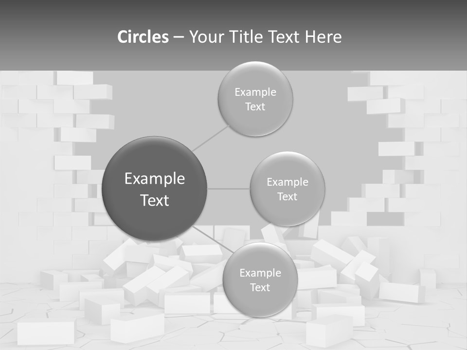 Black Raze Break PowerPoint Template