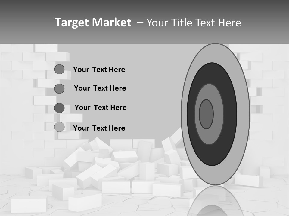 Black Raze Break PowerPoint Template