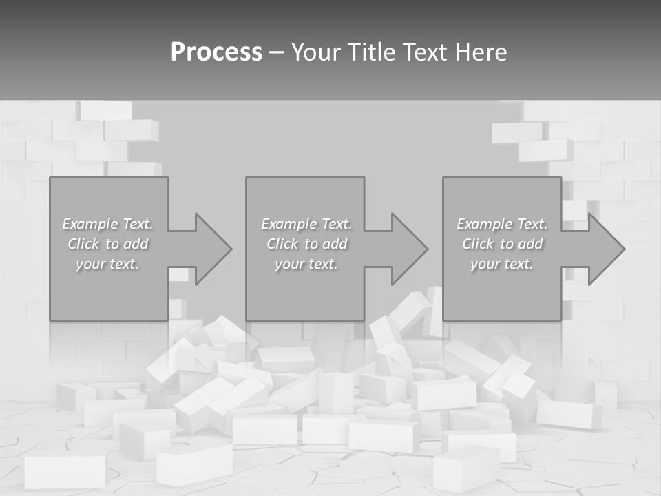 Black Raze Break PowerPoint Template