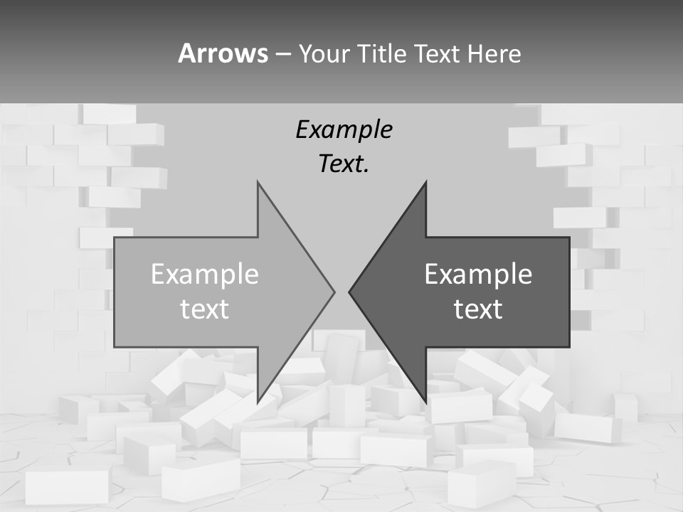 Black Raze Break PowerPoint Template