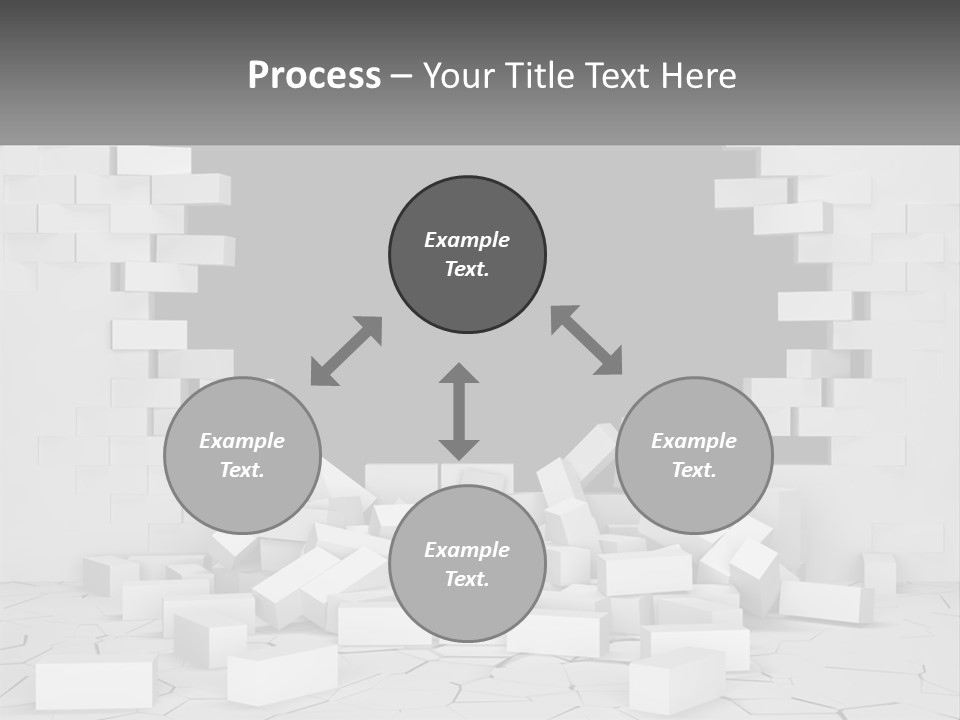 Black Raze Break PowerPoint Template