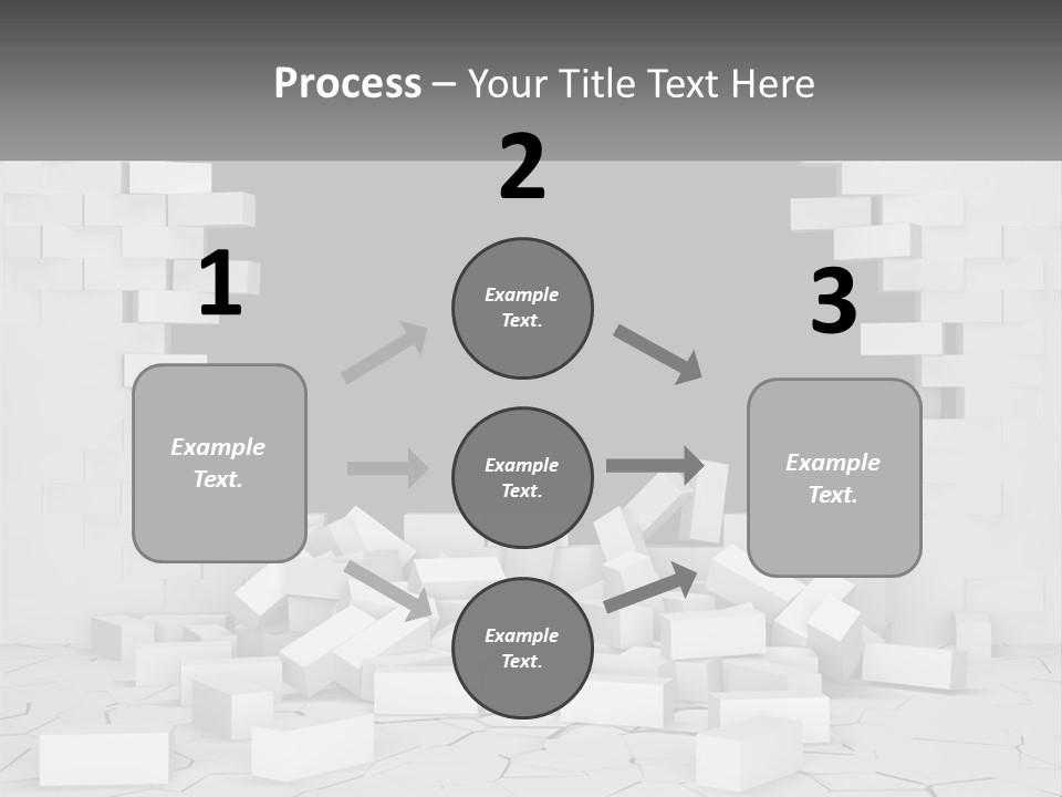 Black Raze Break PowerPoint Template