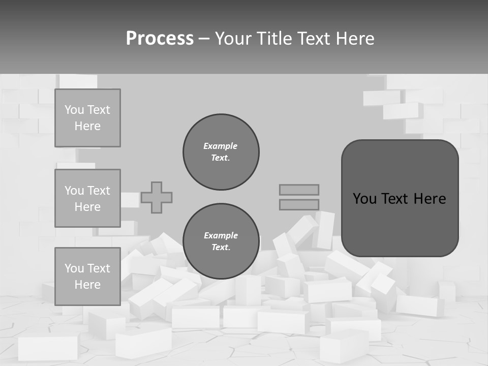 Black Raze Break PowerPoint Template