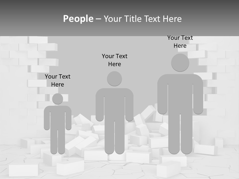 Black Raze Break PowerPoint Template