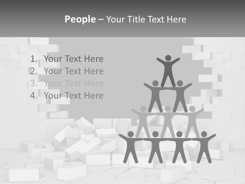 Black Raze Break PowerPoint Template