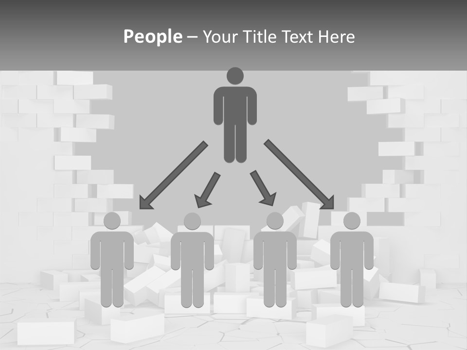 Black Raze Break PowerPoint Template