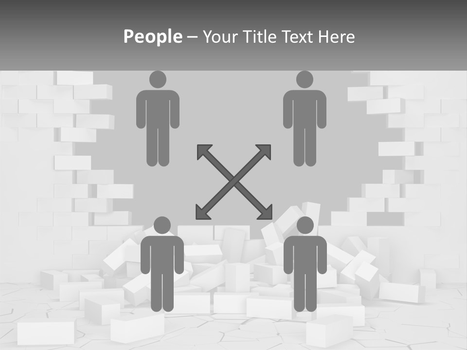 Black Raze Break PowerPoint Template