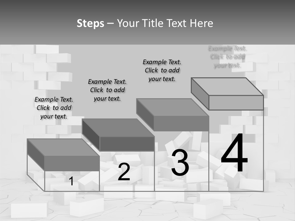 Black Raze Break PowerPoint Template