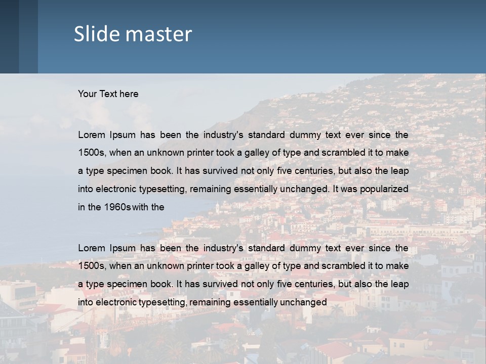 Cloud Climate Heaven PowerPoint Template