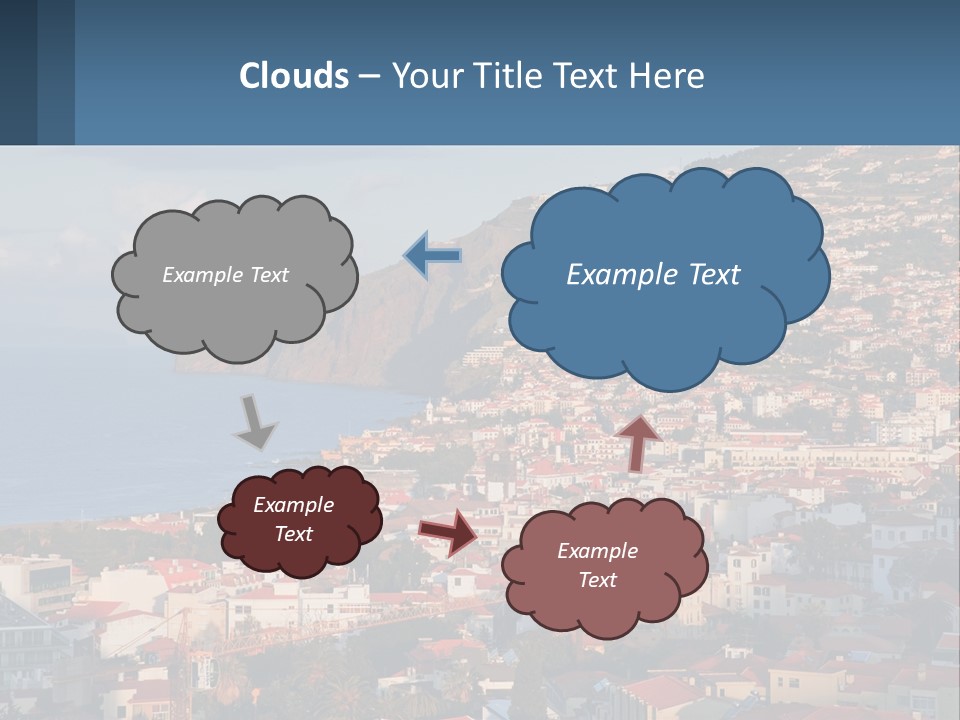 Cloud Climate Heaven PowerPoint Template
