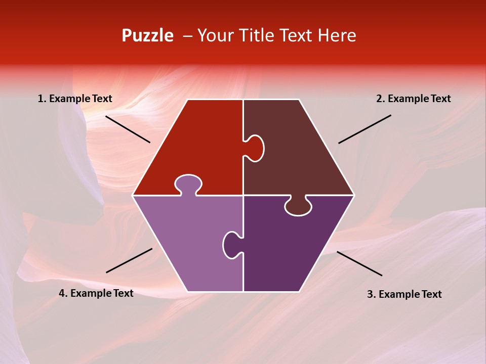 Red Corridor Geology PowerPoint Template