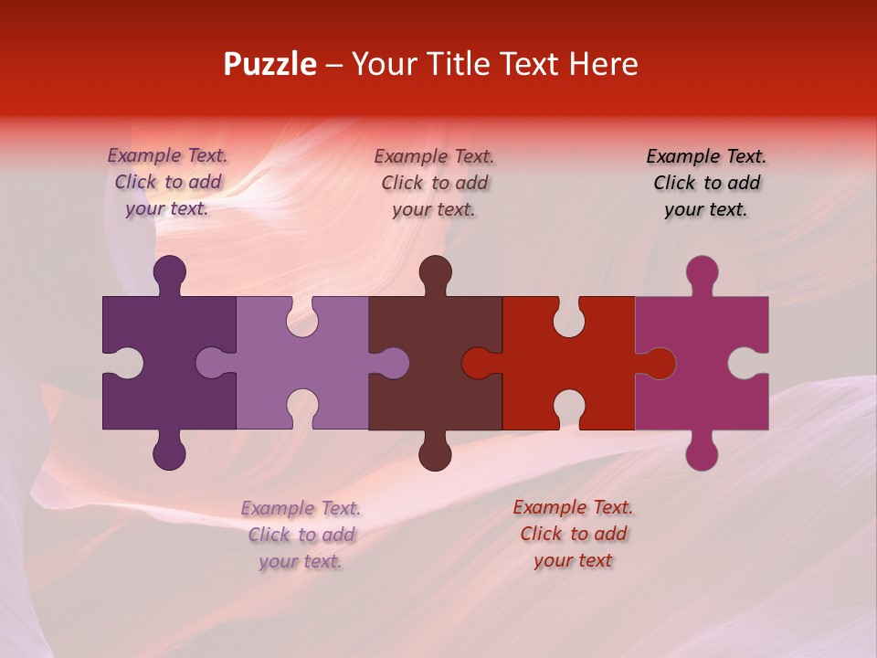 Red Corridor Geology PowerPoint Template