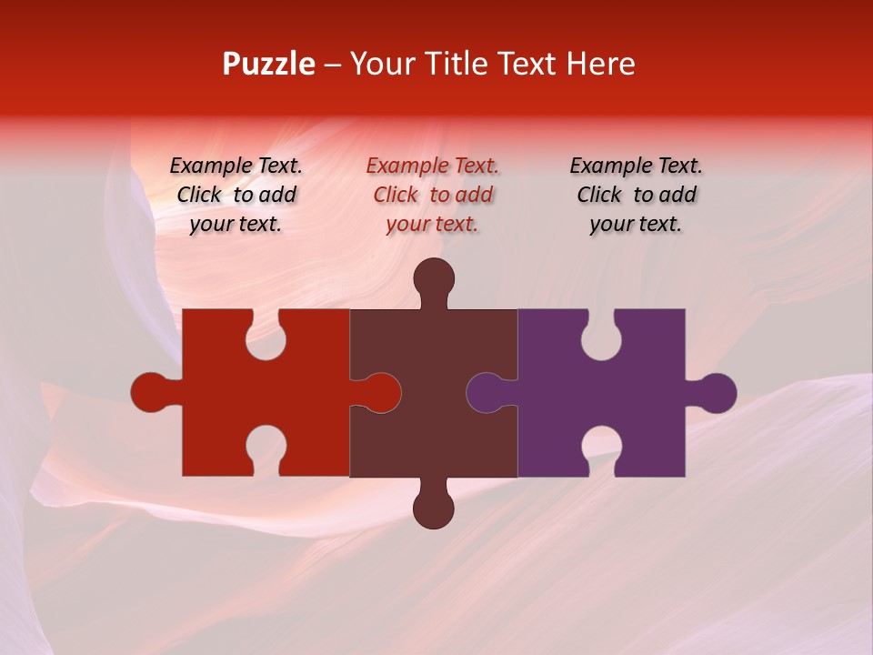 Red Corridor Geology PowerPoint Template