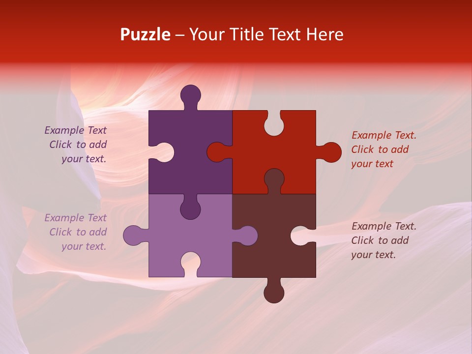 Red Corridor Geology PowerPoint Template