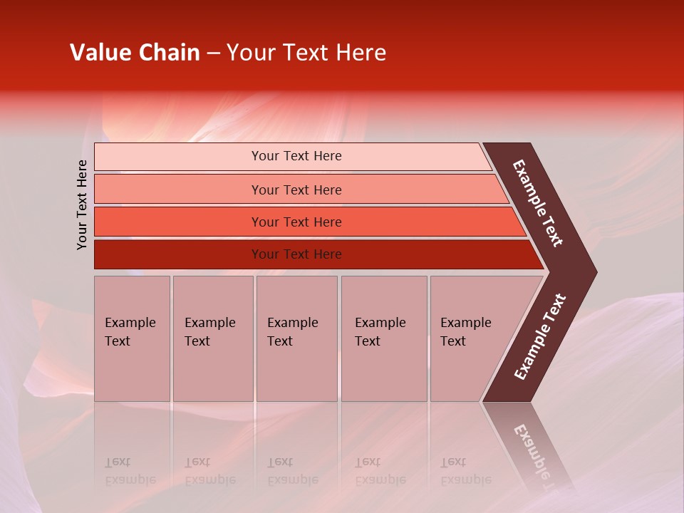 Red Corridor Geology PowerPoint Template