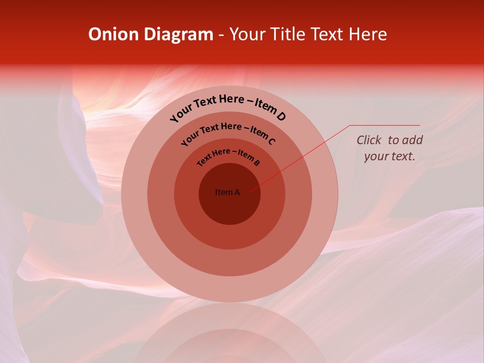 Red Corridor Geology PowerPoint Template