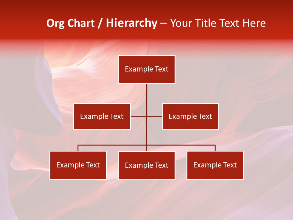 Red Corridor Geology PowerPoint Template