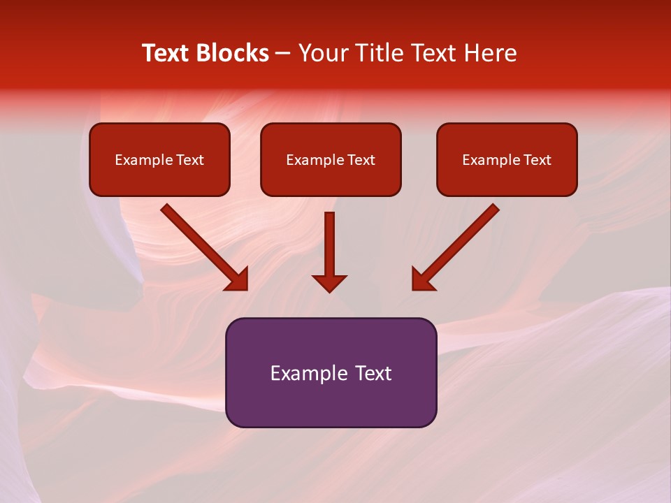 Red Corridor Geology PowerPoint Template