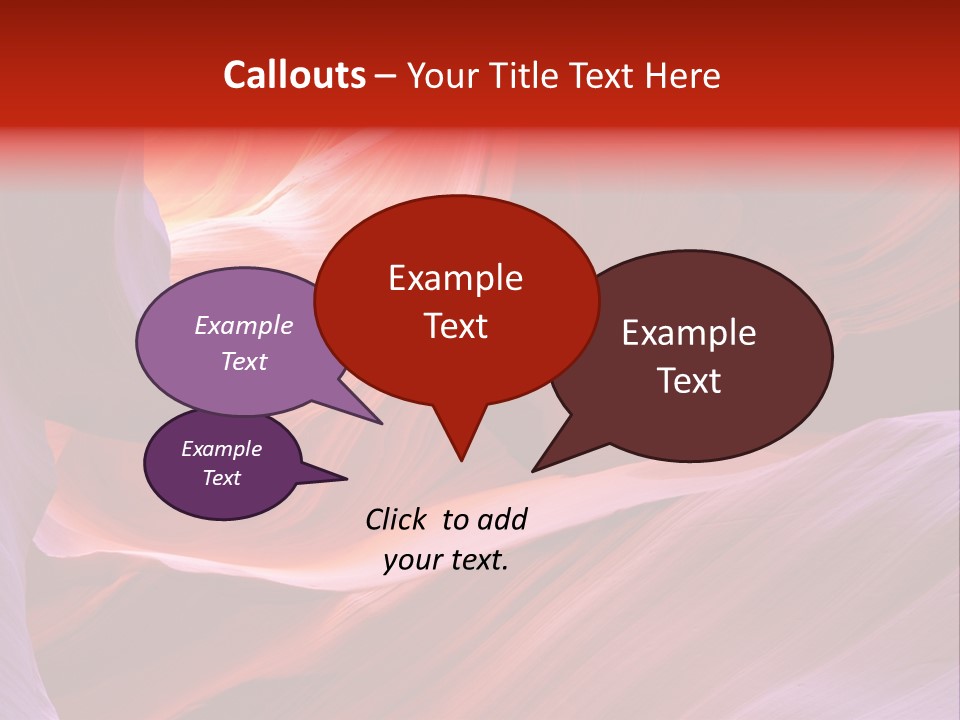 Red Corridor Geology PowerPoint Template