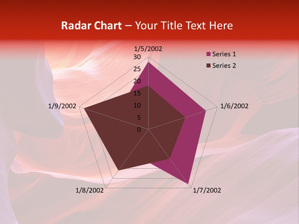 Red Corridor Geology PowerPoint Template