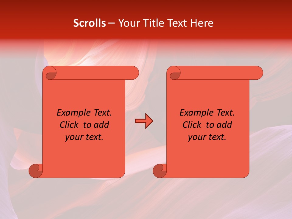 Red Corridor Geology PowerPoint Template