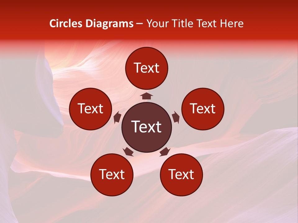 Red Corridor Geology PowerPoint Template