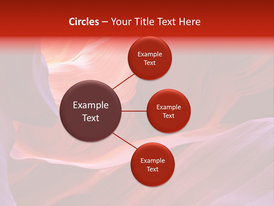 Red Corridor Geology PowerPoint Template