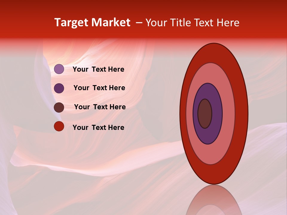 Red Corridor Geology PowerPoint Template