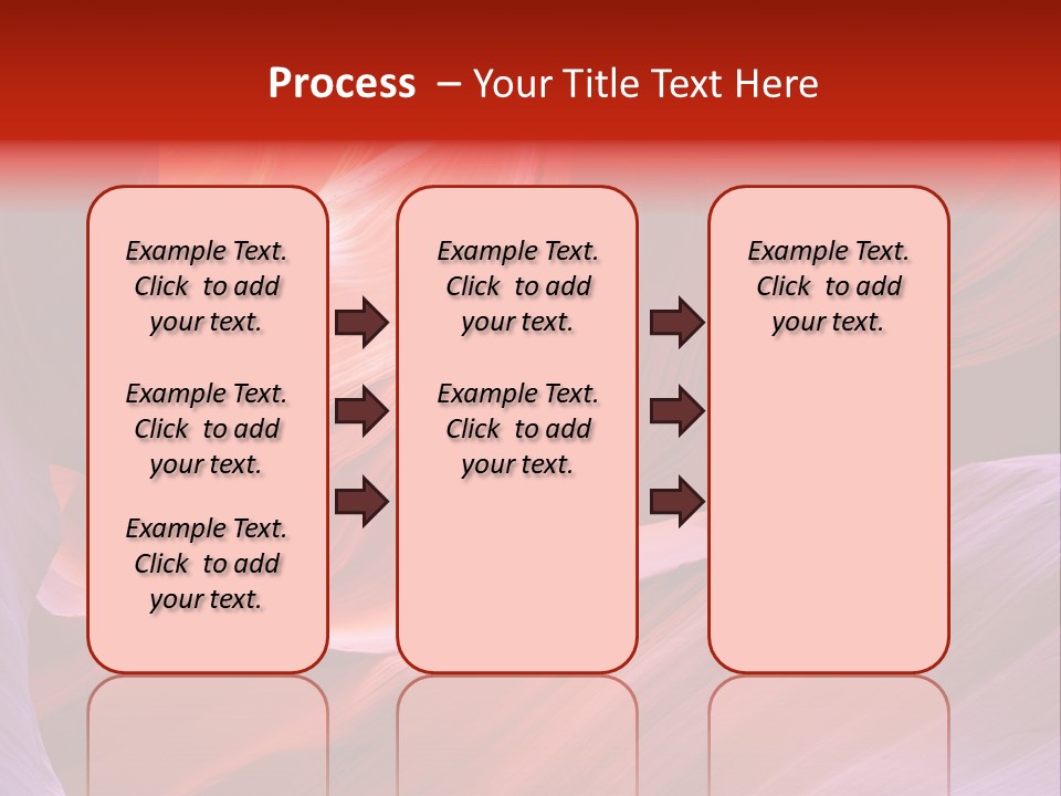 Red Corridor Geology PowerPoint Template