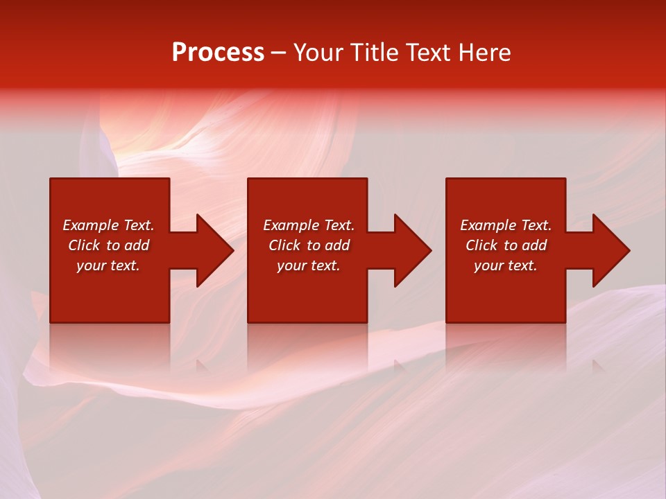 Red Corridor Geology PowerPoint Template