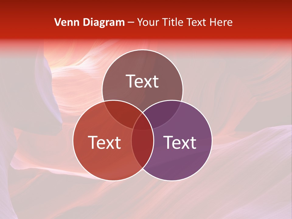 Red Corridor Geology PowerPoint Template