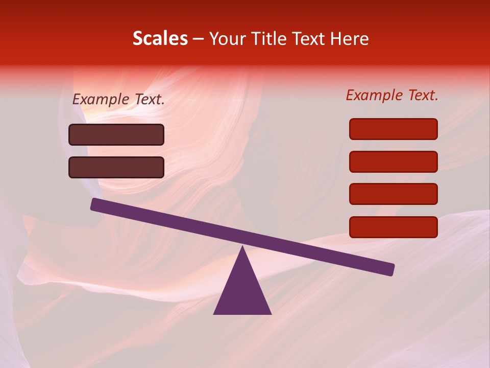 Red Corridor Geology PowerPoint Template