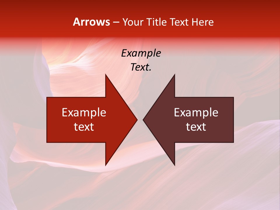 Red Corridor Geology PowerPoint Template