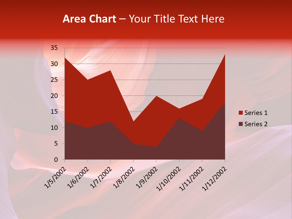 Red Corridor Geology PowerPoint Template