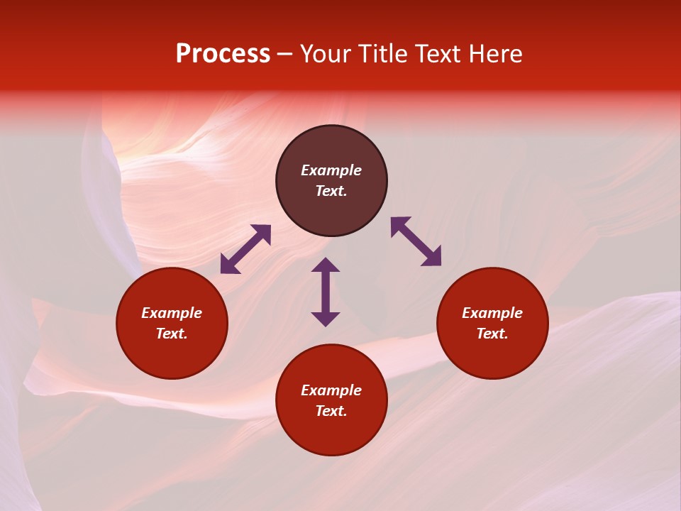 Red Corridor Geology PowerPoint Template