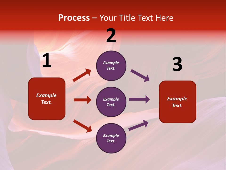 Red Corridor Geology PowerPoint Template