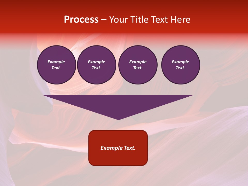 Red Corridor Geology PowerPoint Template