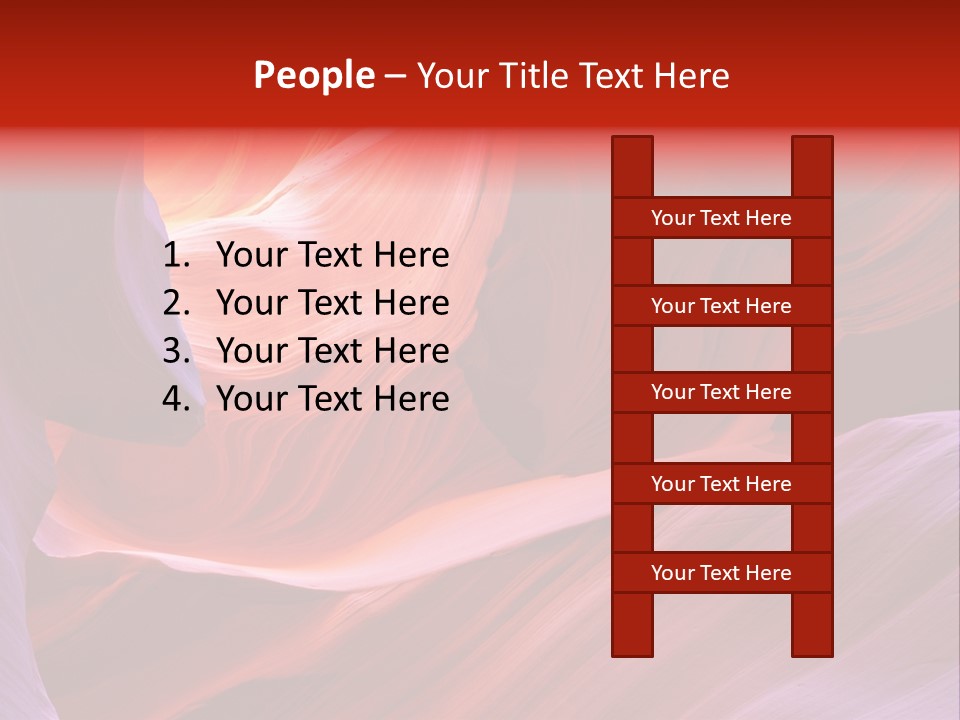 Red Corridor Geology PowerPoint Template